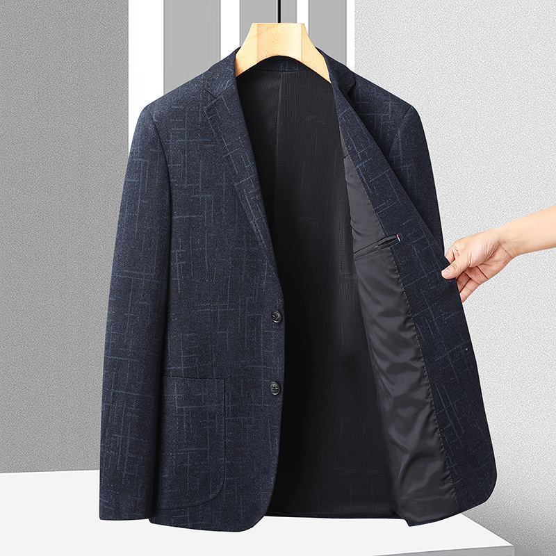 Casual Dresser 2022 Høst Vinter Elastisk Trend Liten Vestlig Passform Kåpe