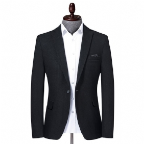 Dress Menns Profesjonelle Groomsmen Bryllup Business Formell Jakke Slim Casual Liten Menn