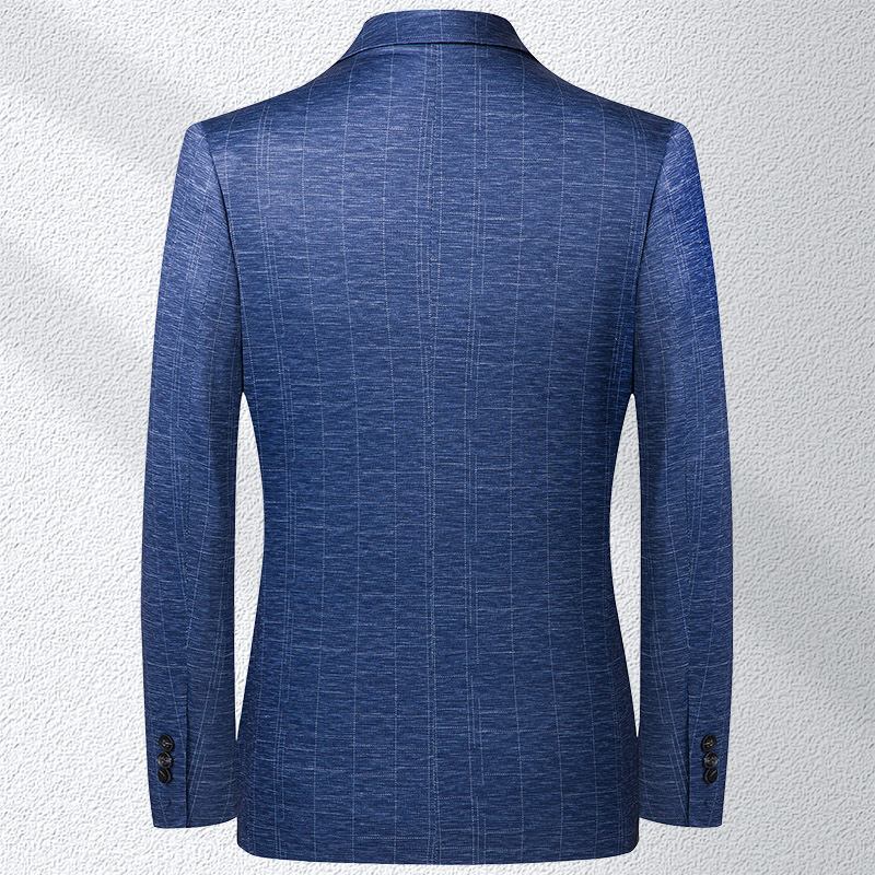 Herredresser 2022 Vår Høst Herre Fritidsdrakter Slim Fit Smådresser Herredressjakker